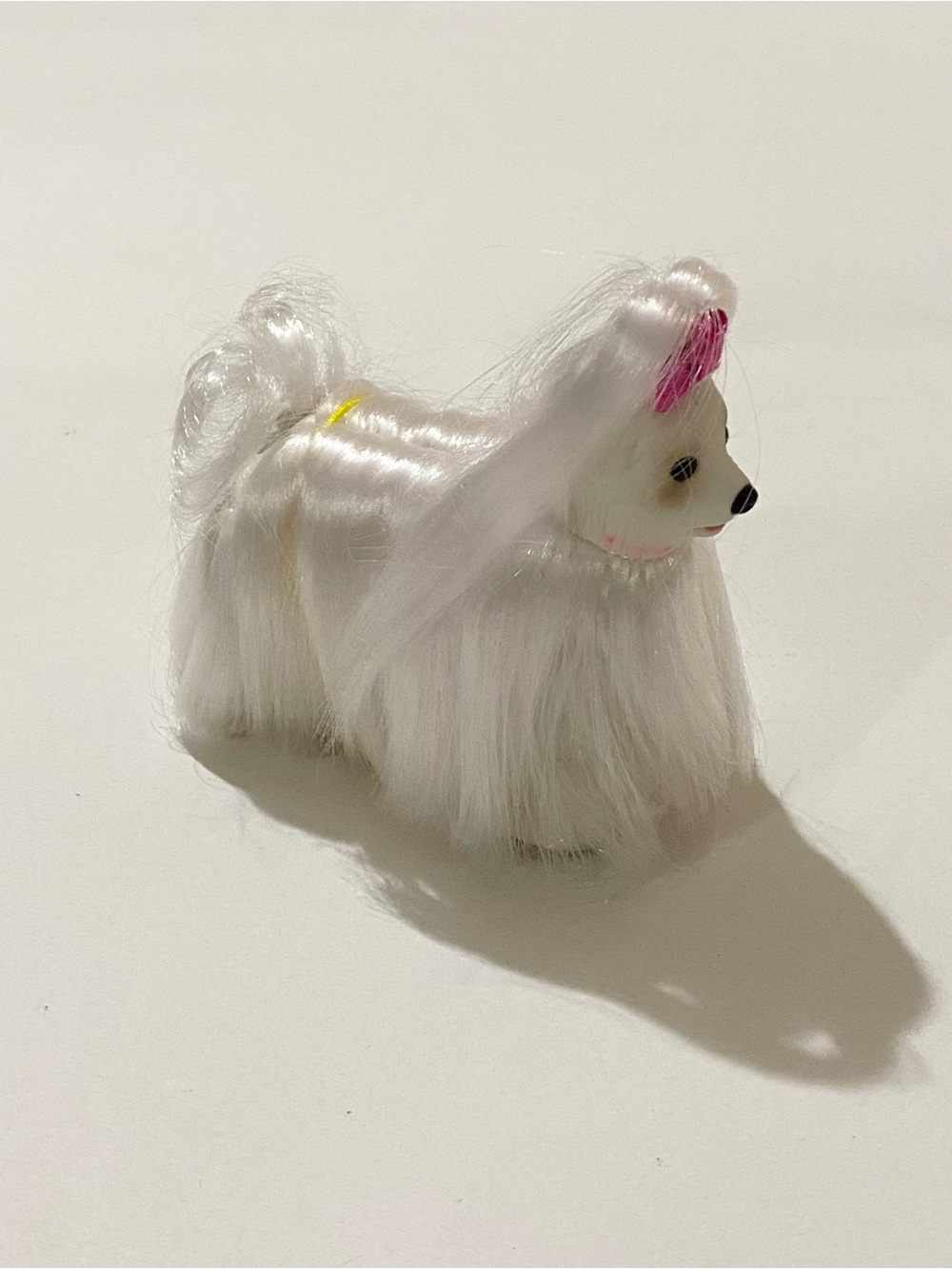 Vintage Maltese Barbie Size Dog Toy